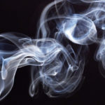 Cigarette smoke.
