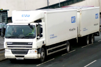 NHS supply lorry