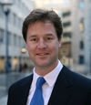 A photo of Lib Dem leader Nick Clegg