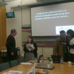 It was a busy event, as MPs came to hear how they could help beat cancer