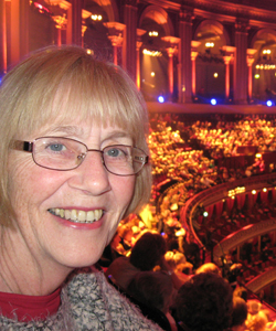 Maggie at the Royal Albert Hall