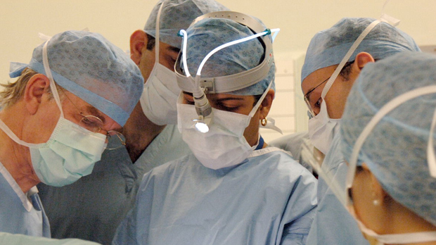 A group of surgeons