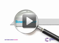 Watch an animation about the bowel screening test on YouTube