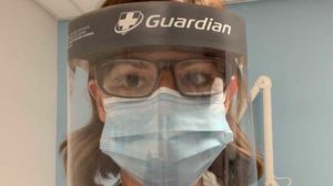 Cancer Research doctor in PPE