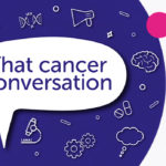 That cancer conversation podcast art