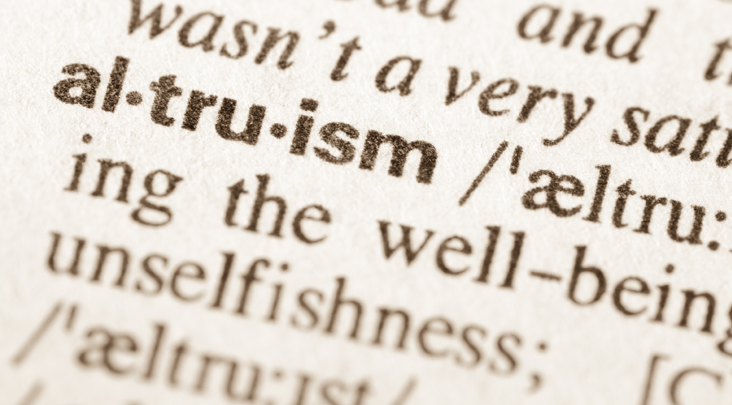 dictionary definition of altruism