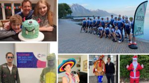 Collage of Credit Suisse's fundraising endeavours
