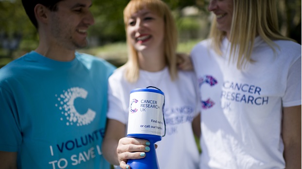 Cancer Research UK fundraising