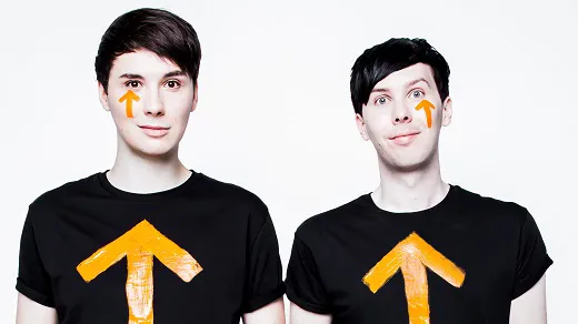 Dan and Phil for Stand Up To Cancer with YouTube