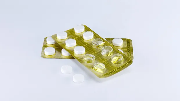 A packet of pills