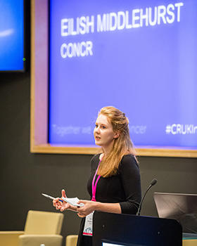 Eilish Middlehurst speaks at the Innovation Summit