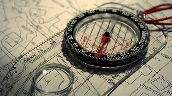 Map and compass image from Flickr