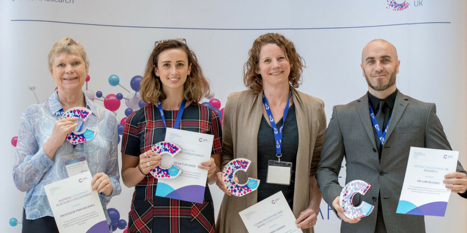 2017 Cancer Research UK Engagement Prize winners
