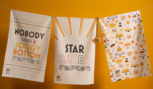 Star Baker tea towels 