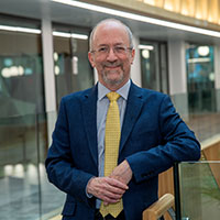 Prof David Sebag-Montefiore, clinical director of CRUK's Centre of Excellence for radiotherapy research at the University of Leeds