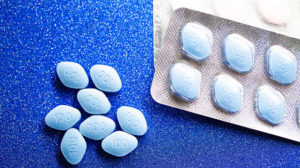 A packet of Viagra pills