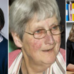 Headshots of Ruth Plummer, Eve Wiltshaw and Judith Bliss