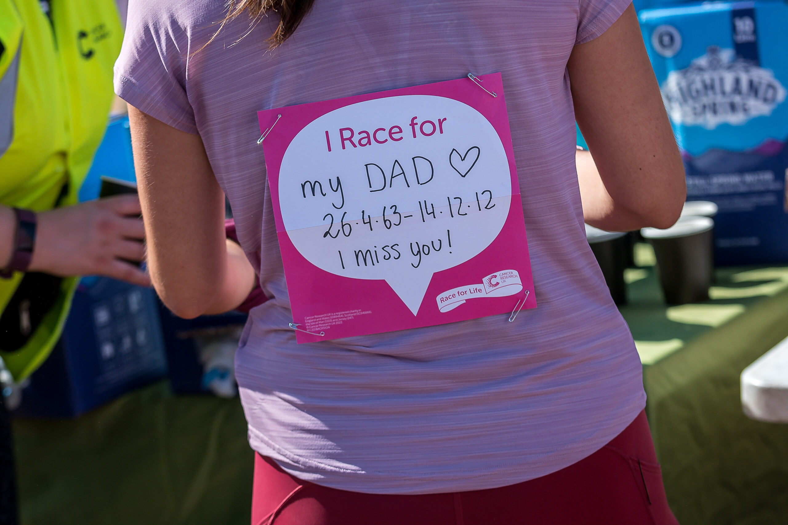 I race for my dad. 26.04.63 - 14.12.12. I miss you!