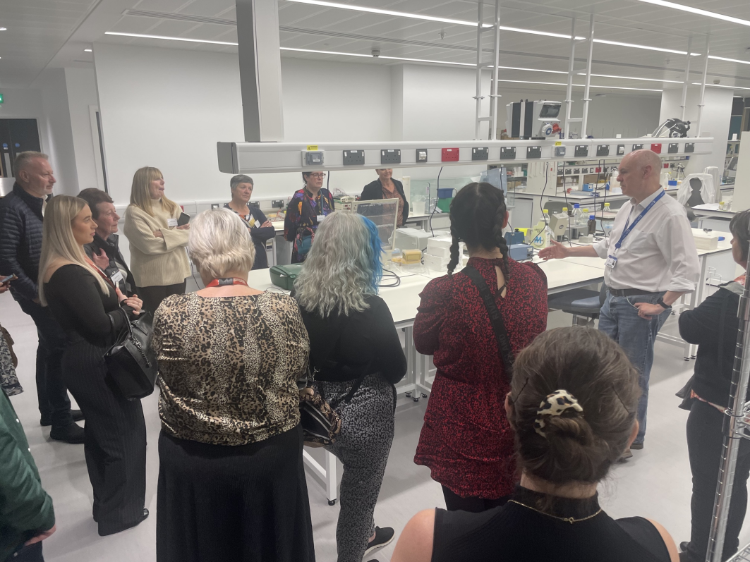 Lab Tour at Cancer Research UK's Manchester Institute