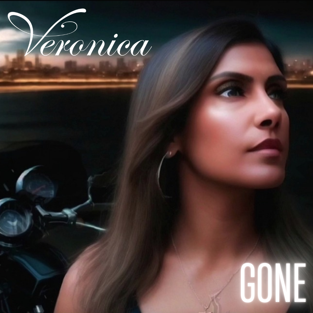 The album artwork for Veronica's new single, Gone