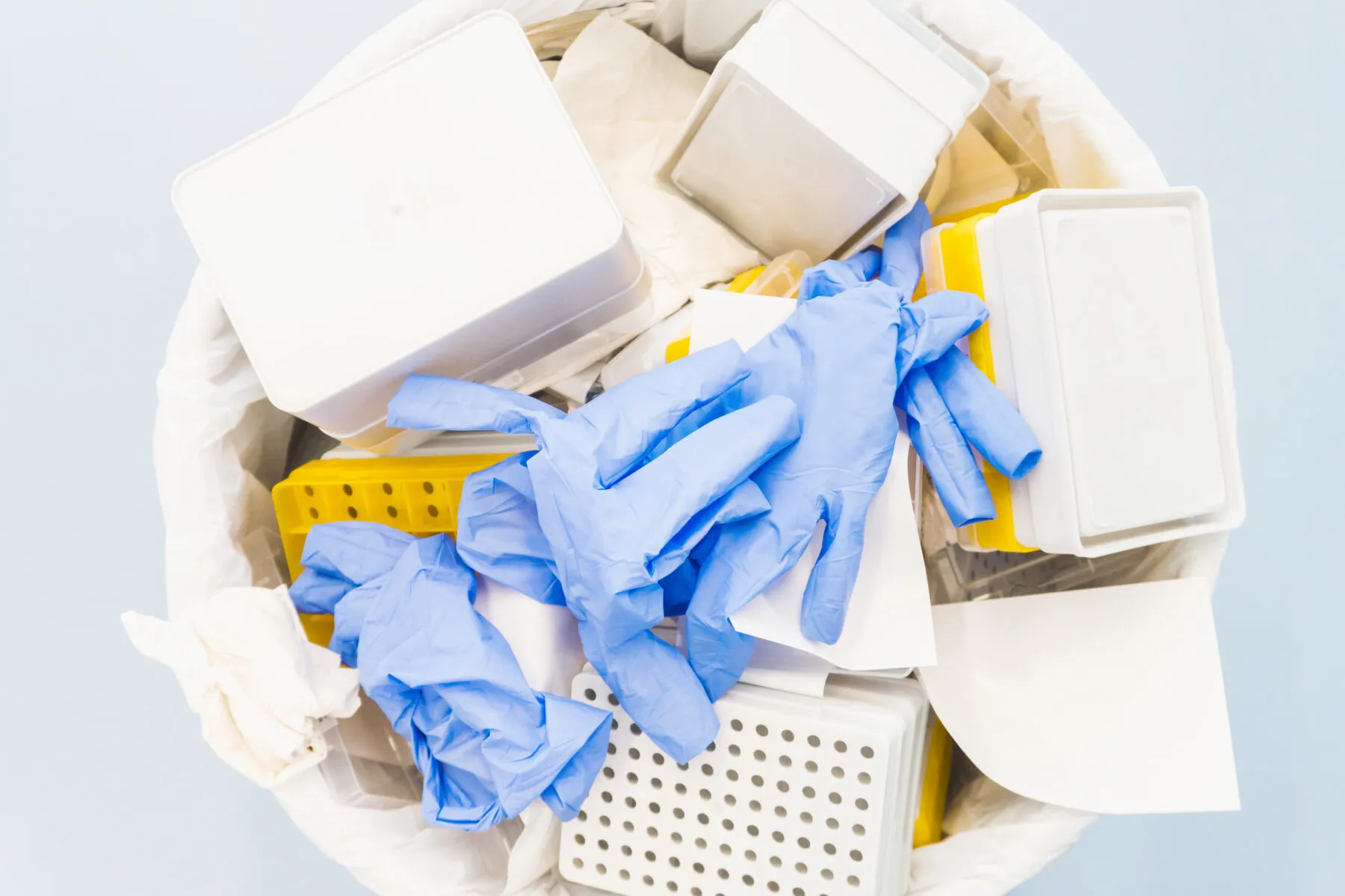 Clinical trial waste