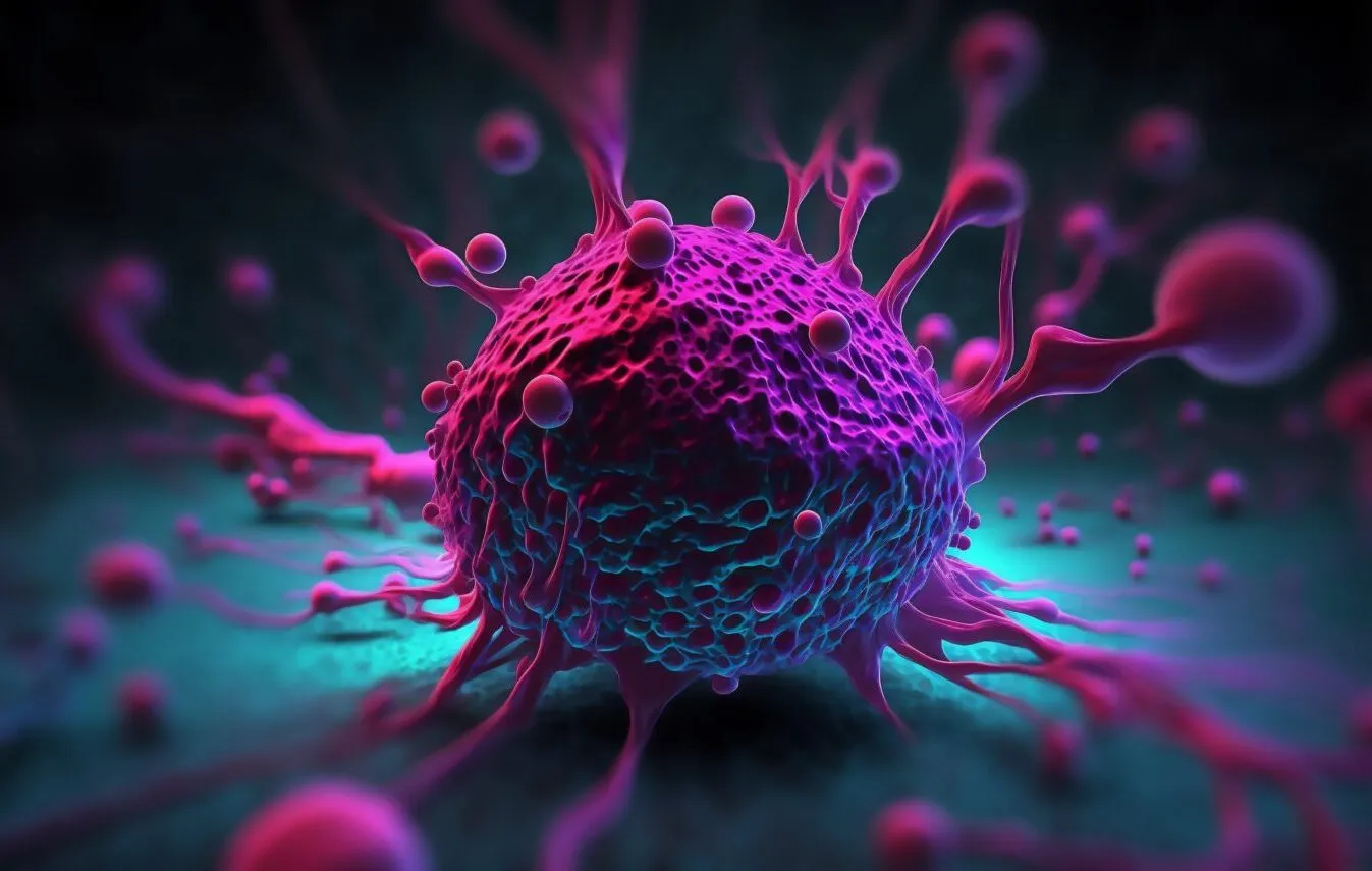 A concept illustration of the tumour microenvironment