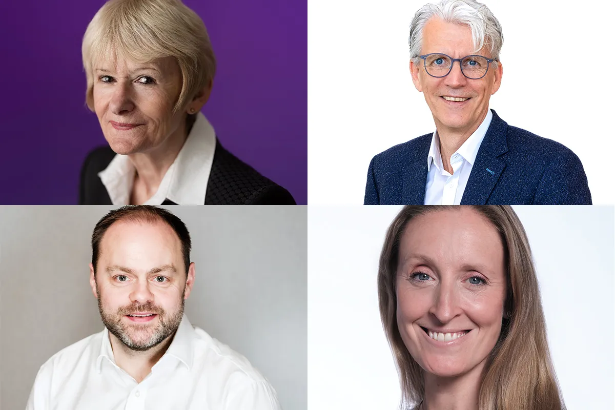 Headshots of our four new Trustees