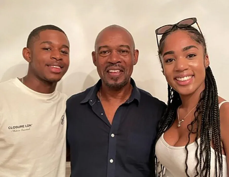 Steve with his family