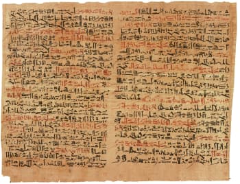 Ancient Egyptian scroll
