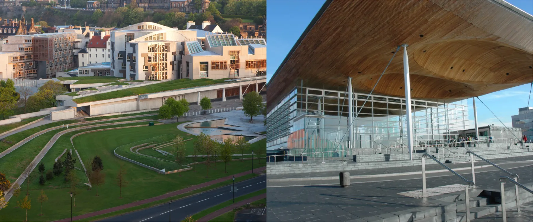 Welsh and Scottish parliaments.